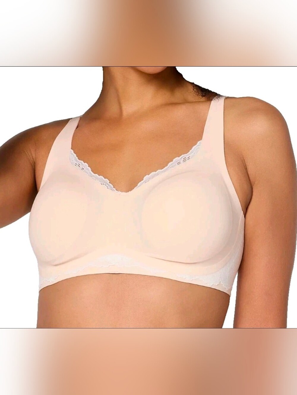 Evelyn And Bobbie The Beyond Bra Lace Peach